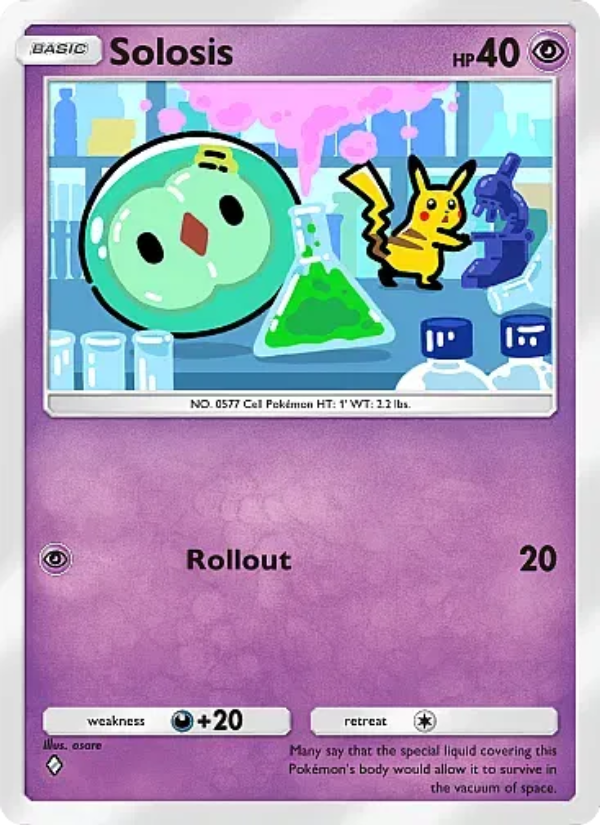 Solosis - Pokémon TCG Card
