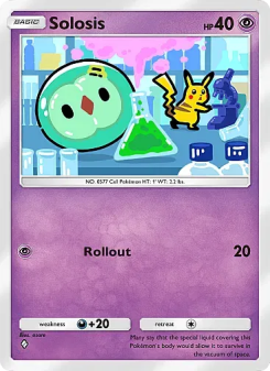 Solosis - pokemon TCG Card