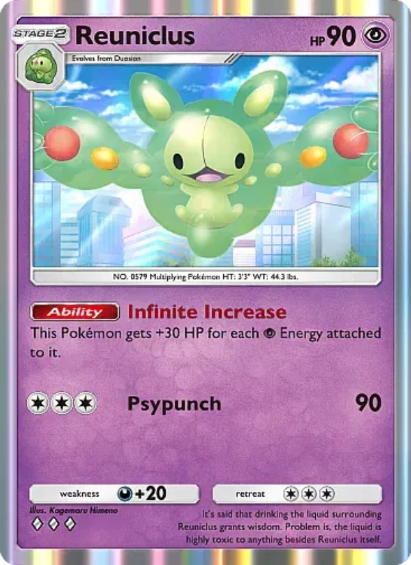 Reuniclus - Pokémon TCG Card