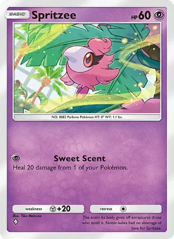 Spritzee - Pokémon TCG Card