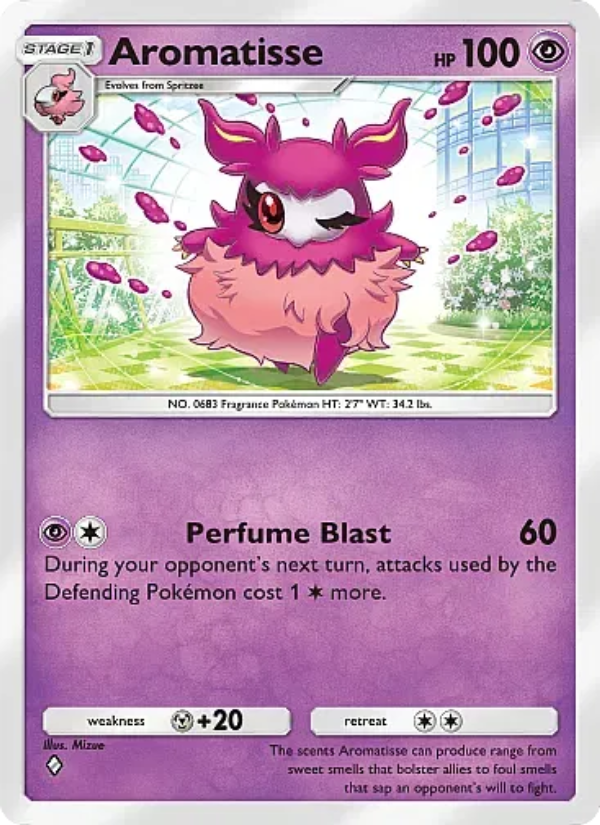 Aromatisse - Pokémon TCG Card