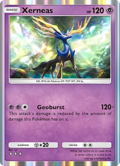 Xerneas - pokemon TCG Card