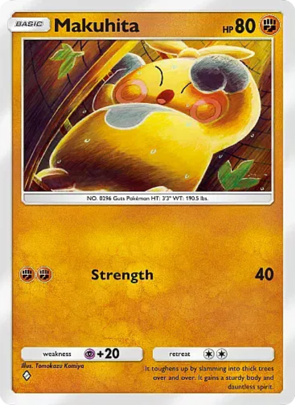 Makuhita - Pokémon TCG Card