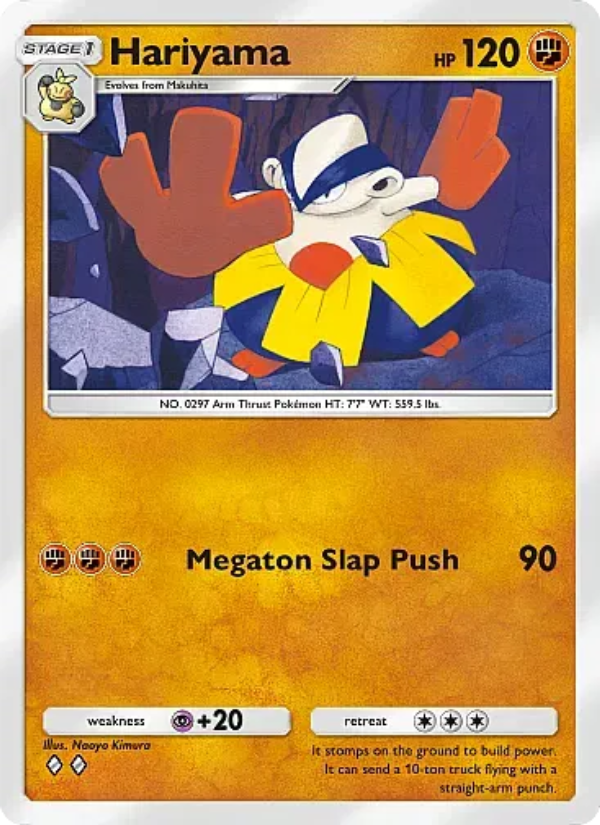 Hariyama - Pokémon TCG Card