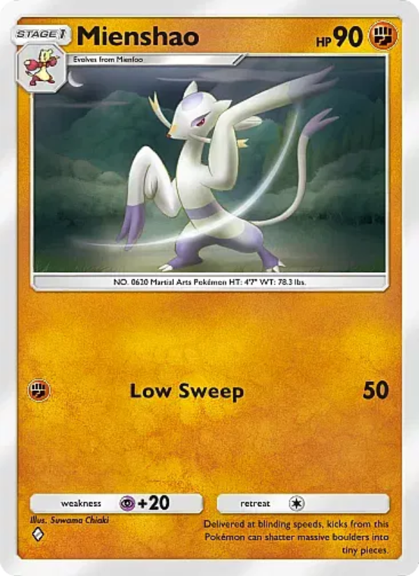 Mienshao - Pokémon TCG Card