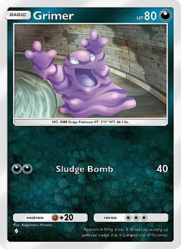 Grimer - Pokémon TCG Card