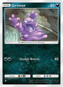 Grimer - pokemon TCG Card