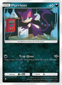Purrloin - pokemon TCG Card