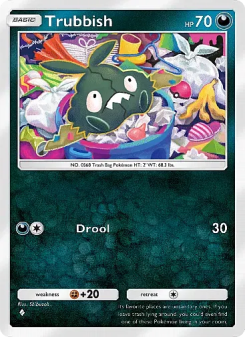 Trubbish - pokemon TCG Card