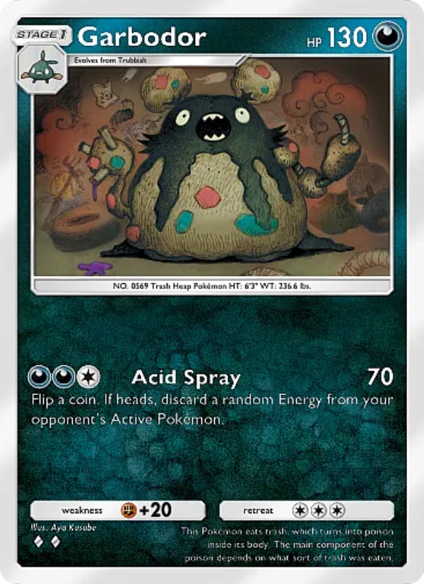Garbodor - Pokémon TCG Card