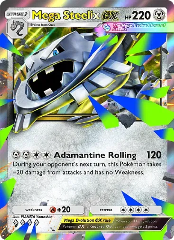 Mega Steelix ex - Pokémon TCG Card