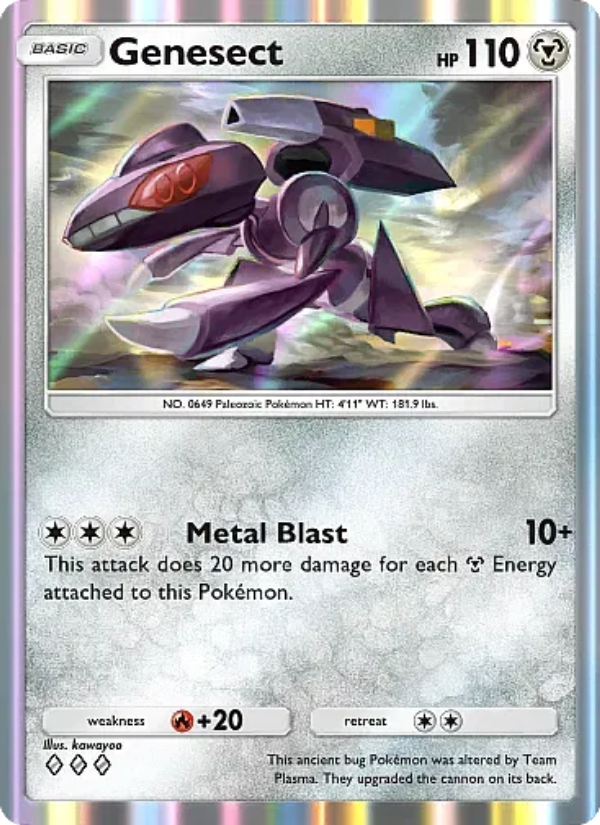 Genesect - Pokémon TCG Card
