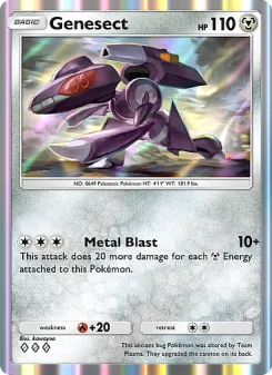 Genesect - pokemon TCG Card