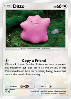 Ditto - pokemon TCG Card