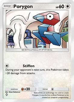 Porygon - pokemon TCG Card