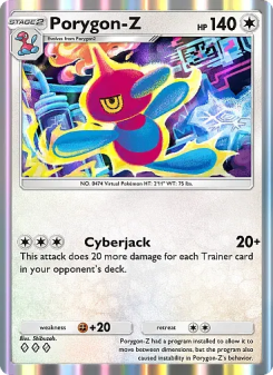 Porygon-Z - pokemon TCG Card