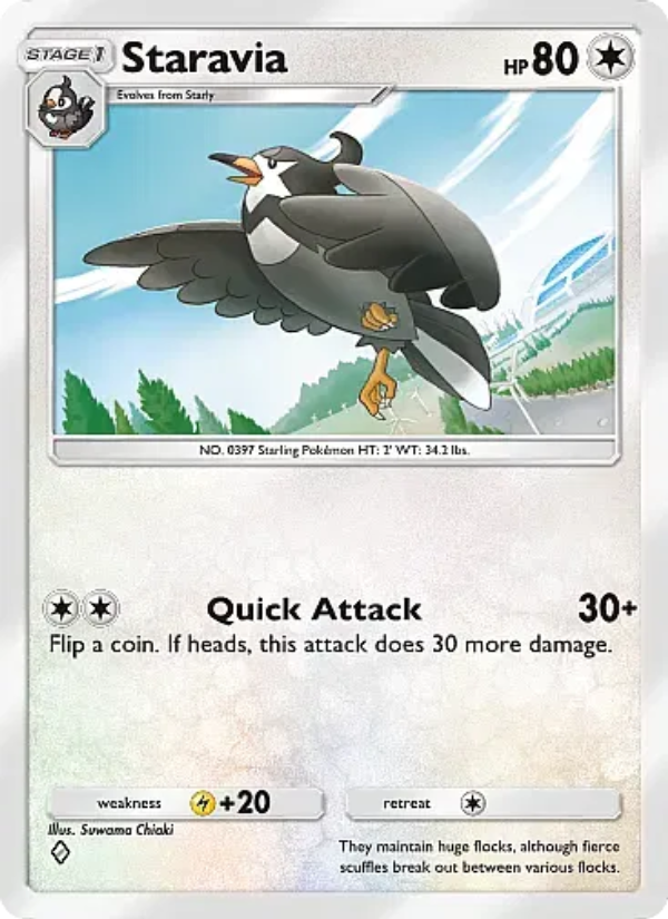 Staravia - Pokémon TCG Card