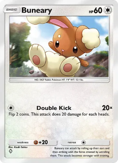 Buneary - pokemon TCG Card