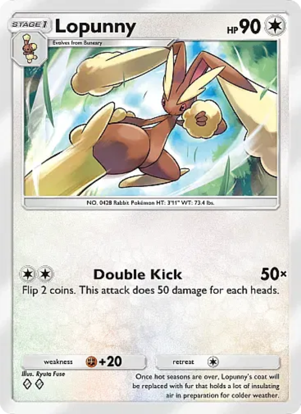 Lopunny - Pokémon TCG Card