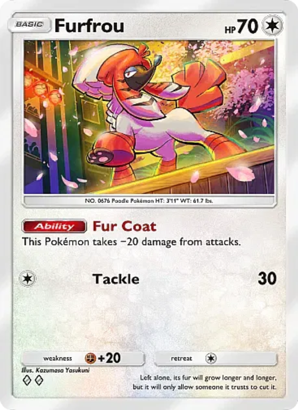 Furfrou - Pokémon TCG Card