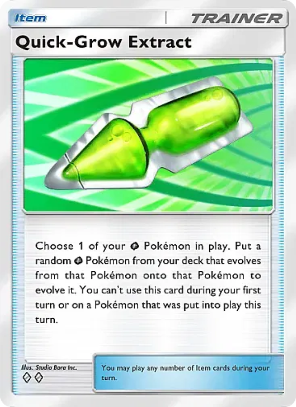 Quick-Grow Extract - Pokémon TCG Card