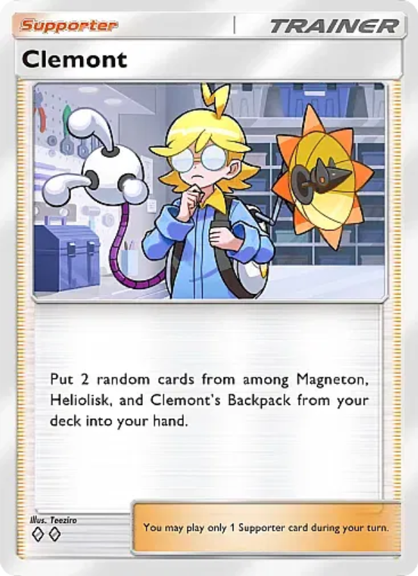 Clemont - Pokémon TCG Card