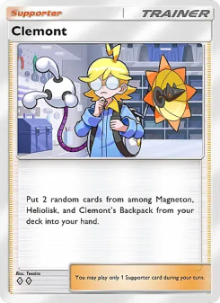 Clemont - pokemon TCG Card