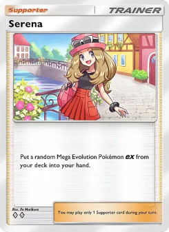 Serena - pokemon TCG Card
