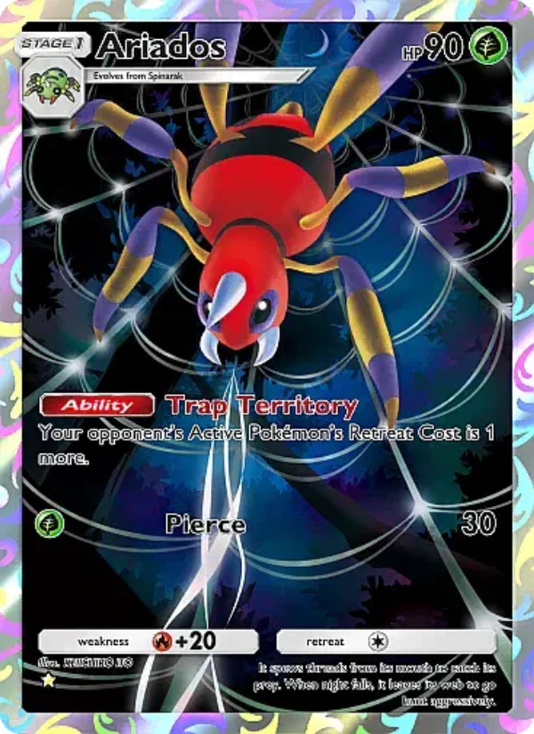 Ariados - Pokémon TCG Card