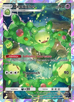 Reuniclus - pokemon TCG Card