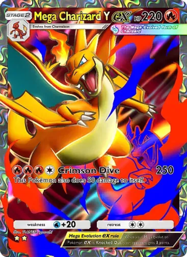 Mega Charizard Y ex - Pokémon TCG Card