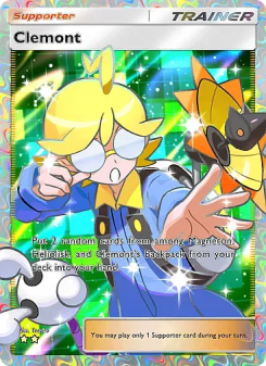 Clemont - pokemon TCG Card
