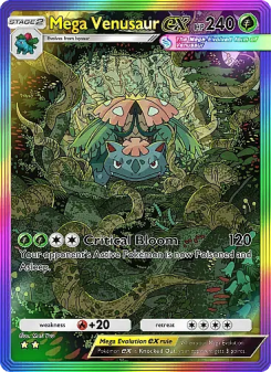 Mega Venusaur ex - pokemon TCG Card