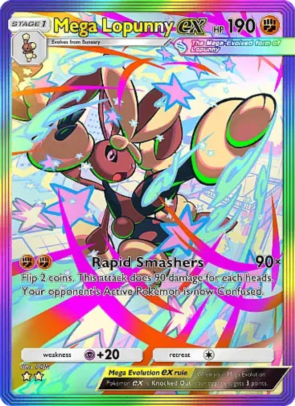 Mega Lopunny ex - Pokémon TCG Card