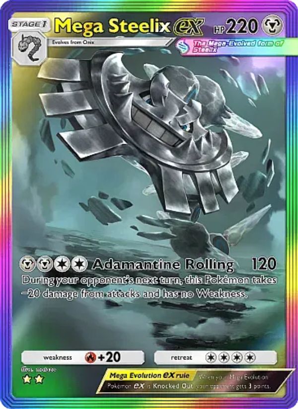 Mega Steelix ex - Pokémon TCG Card