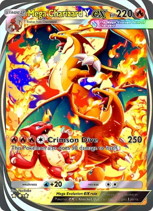 Mega Charizard Y ex - Pokémon TCG Card