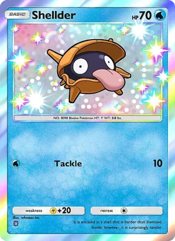 Shellder - Pokémon TCG Card