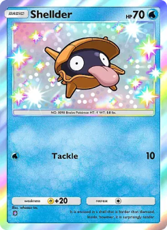 Shellder - pokemon TCG Card