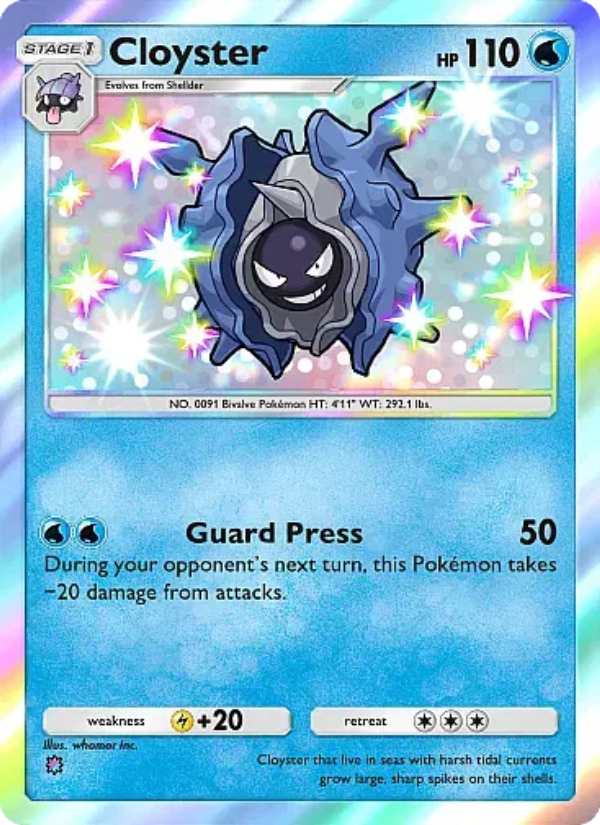 Cloyster - Pokémon TCG Card