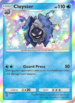 Cloyster - pokemon TCG Card