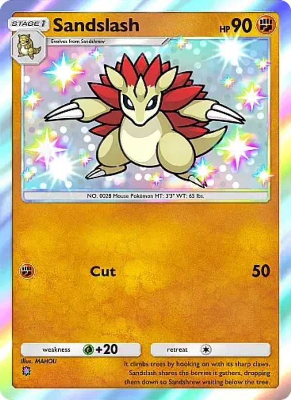 Sandslash - Pokémon TCG Card