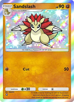 Sandslash - pokemon TCG Card
