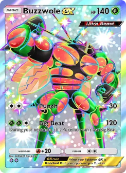 Buzzwole ex - pokemon TCG Card