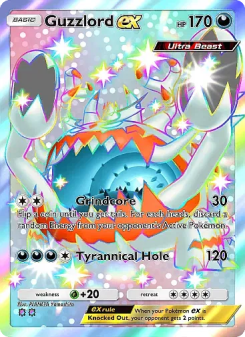 Guzzlord ex - pokemon TCG Card