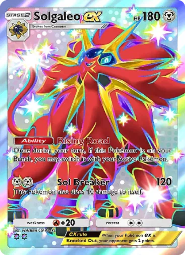 Solgaleo ex - Pokémon TCG Card