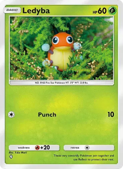 Ledyba - pokemon TCG Card