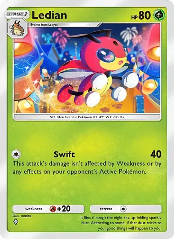 Ledian - Pokémon TCG Card