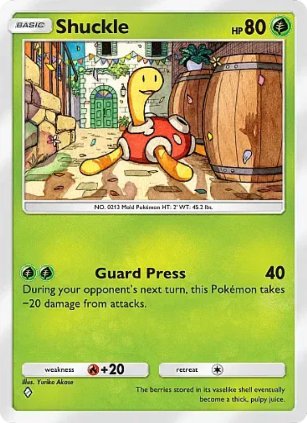Shuckle - Pokémon TCG Card
