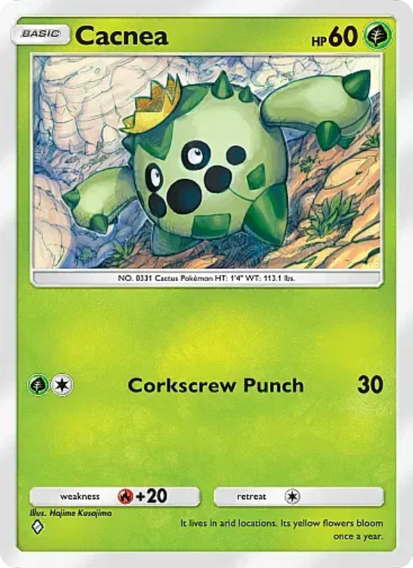Cacnea - Pokémon TCG Card