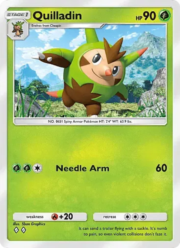 Quilladin - Pokémon TCG Card